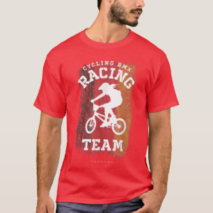 Womens BMX Bike Germany Flag Biking Cycling Racing T-Shirt