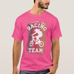 Womens BMX Bike Germany Flag Biking Cycling Racing T-Shirt