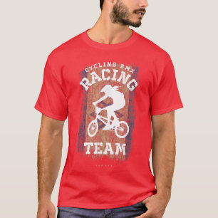 Womens BMX Bike Israel Flag Biking Cycling Racing  T-Shirt