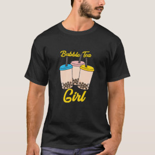 Womens Boba Bubble Tea Girl T-Shirt