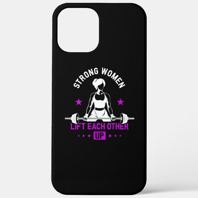 Womens Bodybuilding Gym Workout And Funny Training Case-Mate iPhone Case (Back)