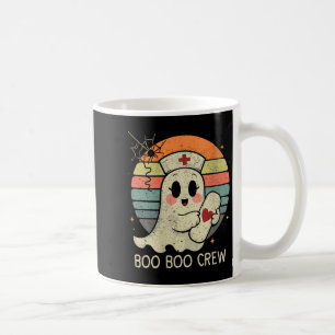 Womens Boo Boo Crew Nurse Halloween For Women V-ne Coffee Mug