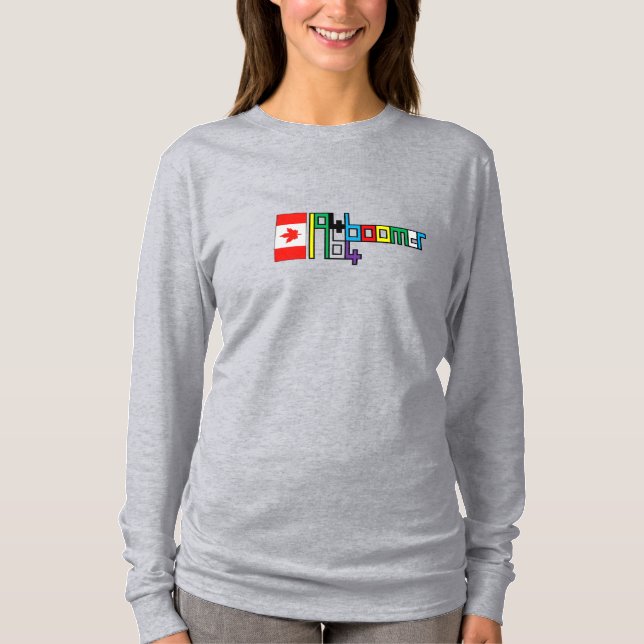 Women's BOOMER GENERATION Canada T-Shirt (Front)