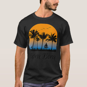 Womens Bora Bora Travel Souvenir Gift French Polyn T-Shirt