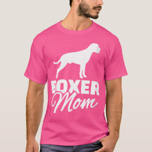 Womens Boxer Mum T-Shirt