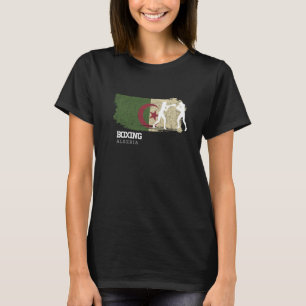 Womens Boxing Algeria Combat Sports Fighter Boxing T-Shirt