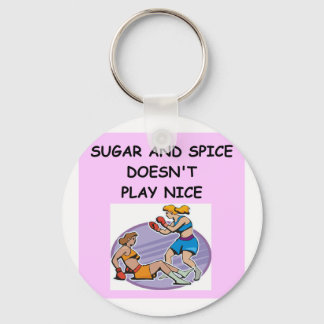 women's boxing key ring