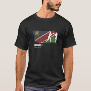 Womens Boxing Namibia Combat Sports Fighter Boxing T-Shirt