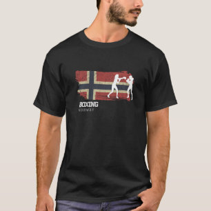 Womens Boxing Norway Combat Sports Fighter Boxing T-Shirt