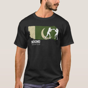 Womens Boxing Pakistan Combat Sports Fighter Boxin T-Shirt