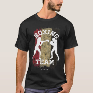 Womens Boxing Yemen Combat Sports Fighter Boxing T-Shirt
