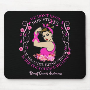 Womens Breast Cancer Awareness Ribbon T-Shirt177  Mouse Mat