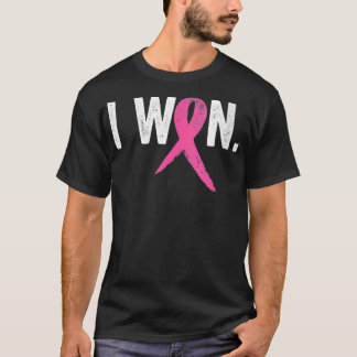Womens Breast Cancer Survivor, I Won Breast Cancer T-Shirt