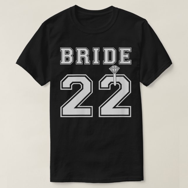 Womens Bride 2022 Engagement Bridal Shower Proposa T-Shirt (Design Front)