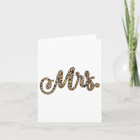 Womens Bride Groom Mrs Leopard Print Wedding Match