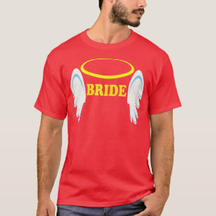 Womens bride to be, team bride, bride, just marrie T-Shirt