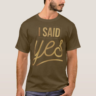 Womens Bride wife wedding marry bachelor farewell T-Shirt