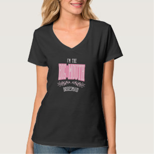 Womens Bridesmaid Big Mouth Matching Bachelorette T-Shirt