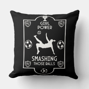 Womens British British Soccer Cushion