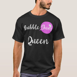 Womens Bubble Gum Queen Sweet Candy Gumball Chewin T-Shirt