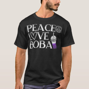 Womens Bubble Tea Boba Tea Costume VNeck T-Shirt