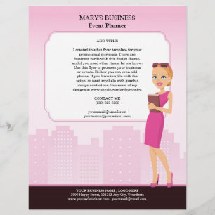 Women's Business Flyer Template (version 1)