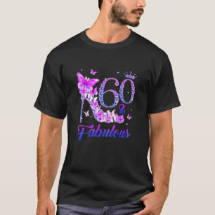 Womens Butterflies High Heels 60 T-Shirt