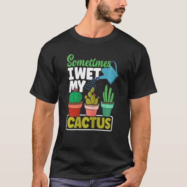 Womens   Cactus Plant   T-Shirt (Front)