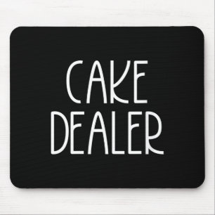 Womens Cake Er - Funny Foodie Feast Baker Quote V- Mouse Mat
