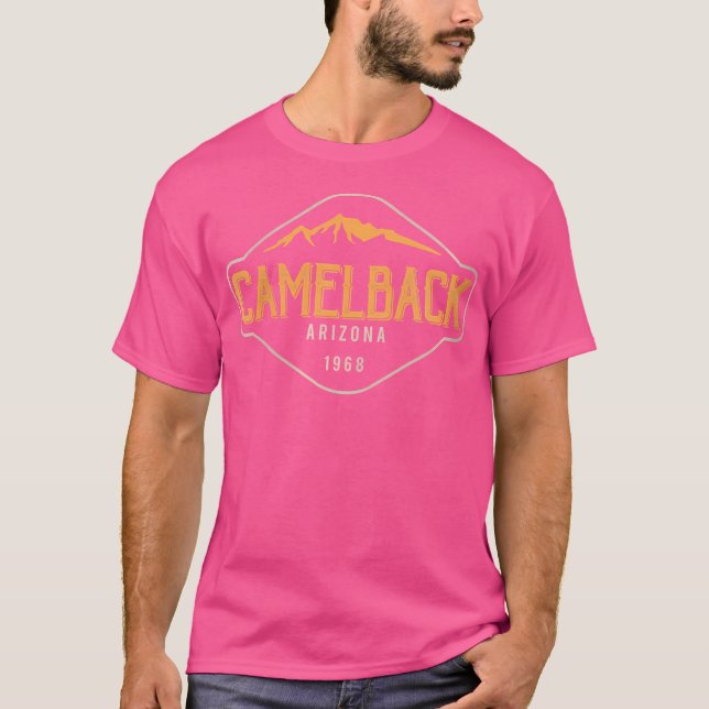 Womens Camelback Mountain Arizona Hiking T-Shirt (Front)