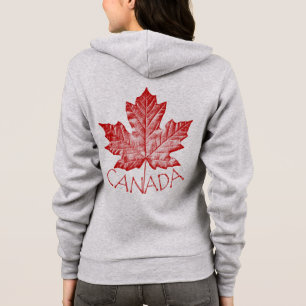 Women's Canada Hoodie Canada Maple Leaf Sweatshirt