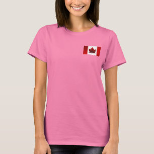 Women's Canada Jacket Personalised Canada Jacket T-Shirt