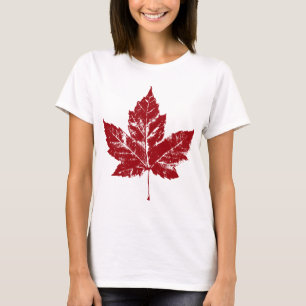 Women's Canada T-Shirt Canada Maple Leaf Shirt
