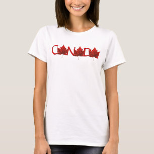 Women's Canada T-Shirt Cool Canada Souvenir Shirt