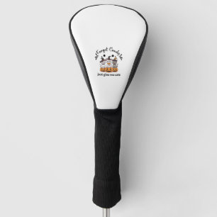 Womens Candy Just Give Me Cats funny design _2 Golf Head Cover