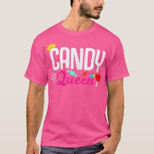 Womens Candy Queen Lollipop Candy Lover For Boys G T-Shirt
