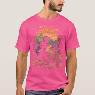Womens Cane Corso Dog Zen Nature Mountain Hiking C T-Shirt