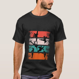 Womens Capoeira Retro Vintage Capo Ginga Dance Fig T-Shirt