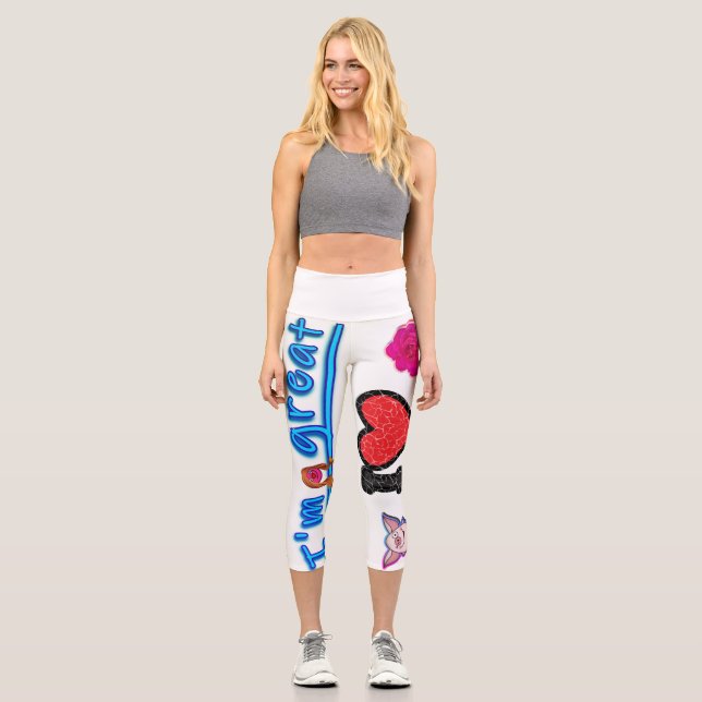 Women's capri leggings (Front)