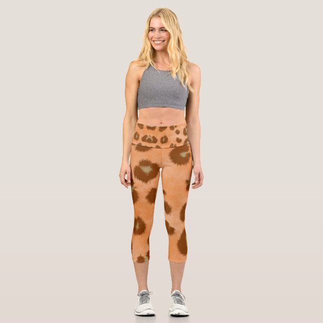 Women's Capri Leggings (Front)