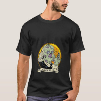 Womens Cardano Zombie Dollar Ben Franklin Hodl ADA T-Shirt