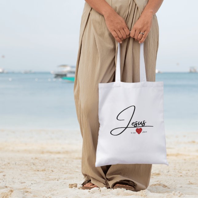 Women's Carry Bag | Faith Tote Bag: Jesus (Creator Uploaded)