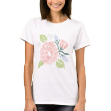 Women's Casual Short Sleeve T-Shirt – Soft Cotton 