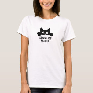 Women's Cat Print Short Sleeve T-Shirt
