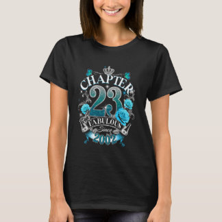 Womens Chapter 23 Fabulous Since 2002 23rd Birthda T-Shirt
