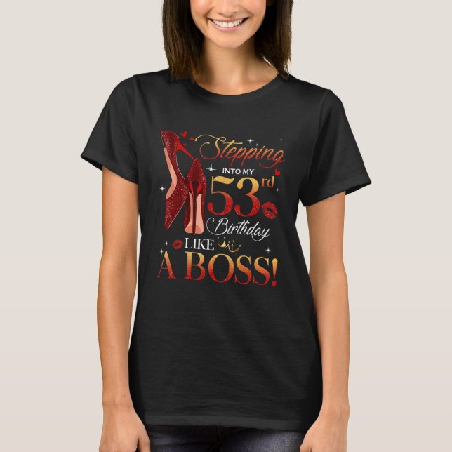 Womens Chapter 53 Fabulous Since 1970 53rd Birthda T-Shirt (Front)