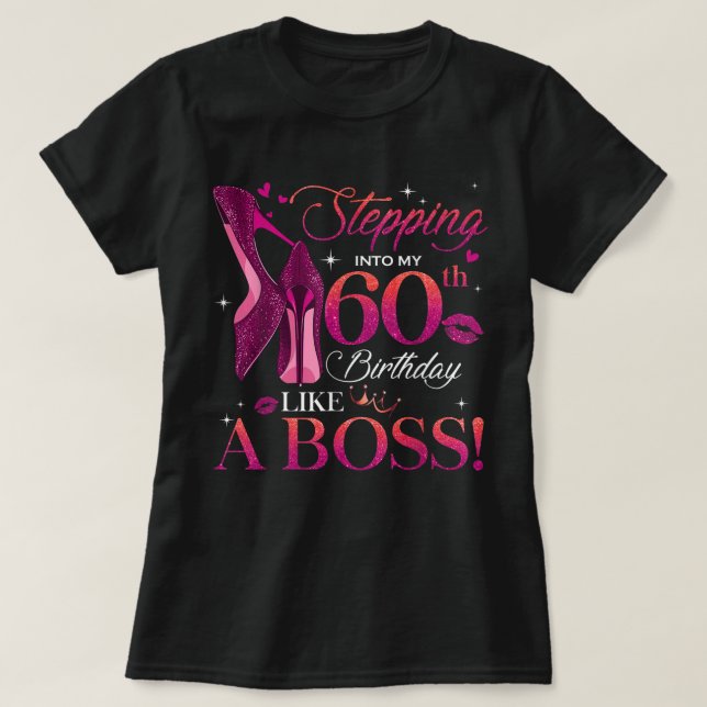 Womens Chapter 60 Fabulous Since 1983 60th Birthda T-Shirt (Design Front)