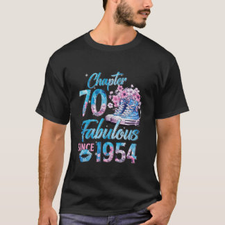 Womens Chapter 70 EST 1954 70 Years Old 70th Birth T-Shirt