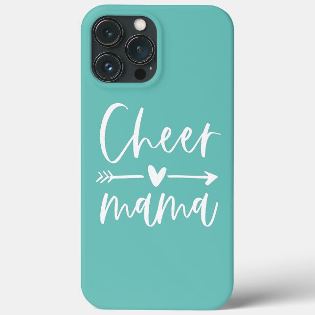 Womens Cheer Mama Cheerleader Mom Cheerleading  Case-Mate iPhone Case (Back)