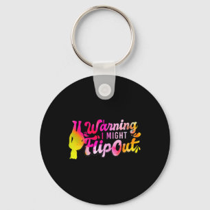 Womens Cheerleading Gymnast Apparel I Cheer Cheerl Key Ring